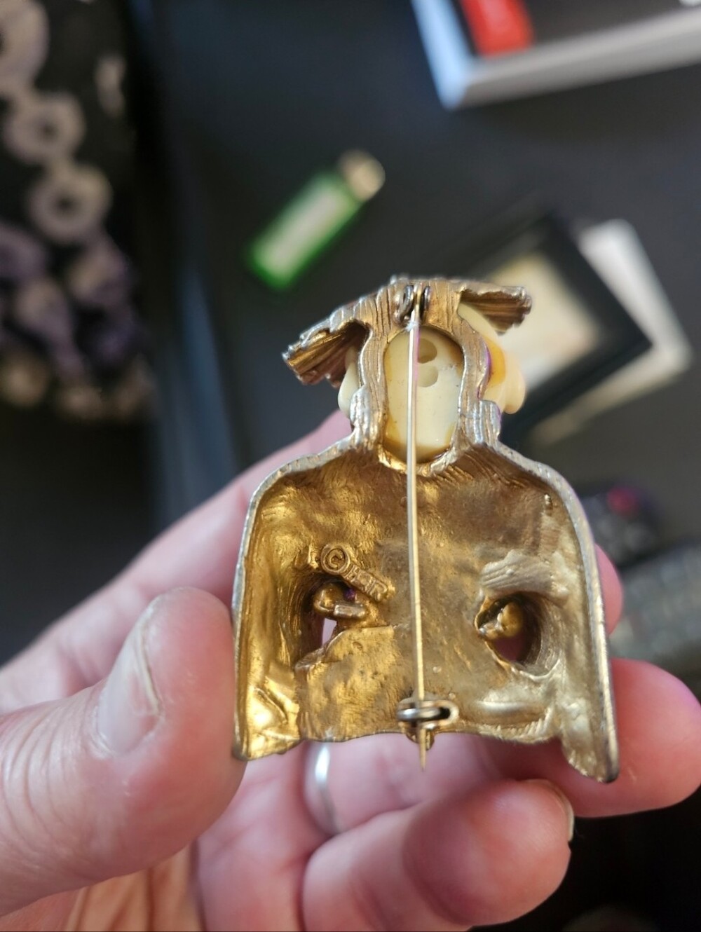 A HAR/Hargo Laughing BUDDA BROOCH. RARE PIECE IN EXCELLENT CONDITION. MAKE OFFER - Picture 14 of 16